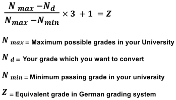German Study Guide german grade convertor formula and explanations